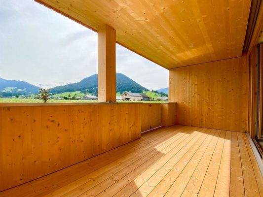 Schopf / überdachte Terrasse