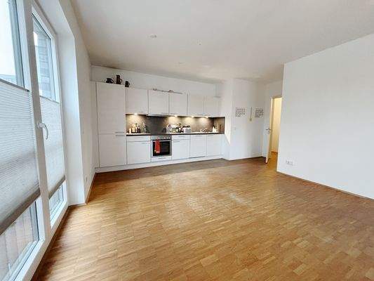 Wohnbereich / Einbauküche 