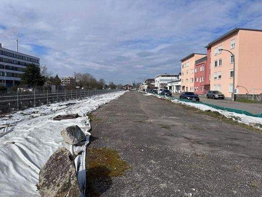 Blick Richtung Bahnhof
