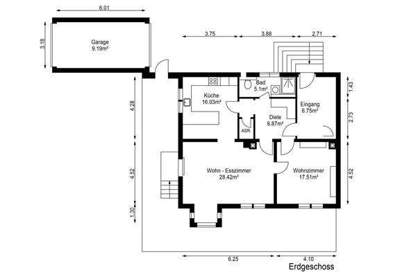 Grundriss Erdgeschoss