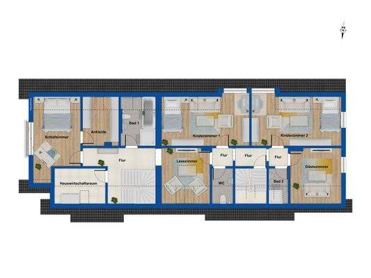 Grundriss Dachgeschoss