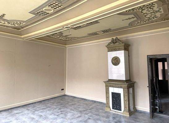 Der wunderschöne Kachelofen