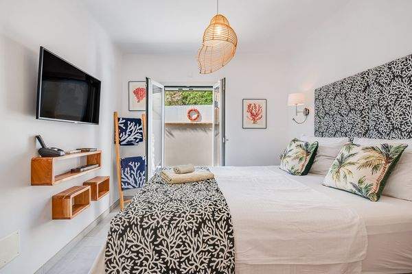 Eines von 2 Schlafzimmern