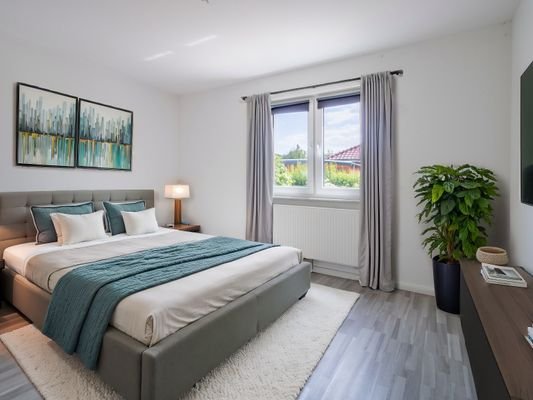 Schlafzimmer - Staging