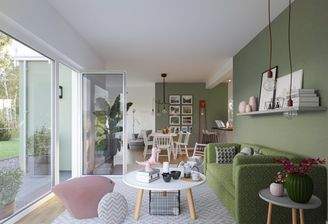 Wohnzimmer Visualisierung
