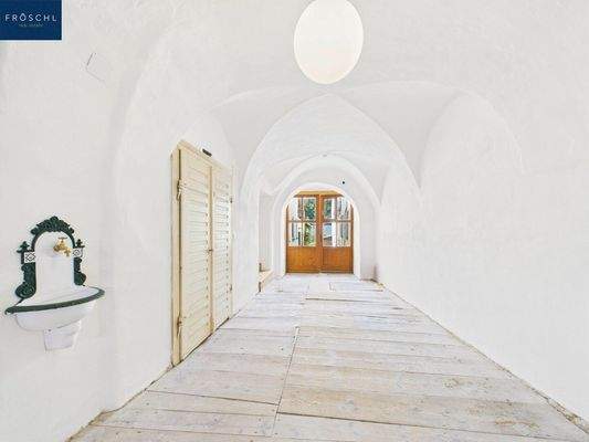 Ansicht Eingangsbereich - Durchfahrt