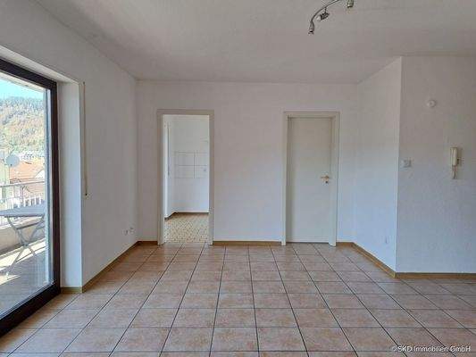 Zugang zur Küche und dem Bad