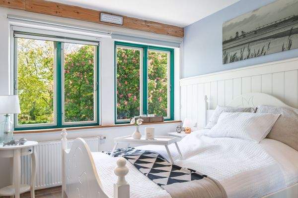 Kleine Wohnung im Obergeschoss