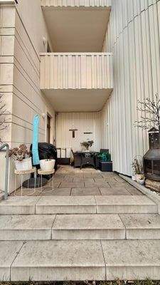 Überdachte Terrasse