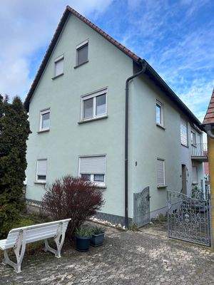 Haus Außenansicht Eingang