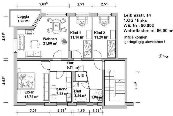 VE 80003 Leibnizstr14   1OG li
