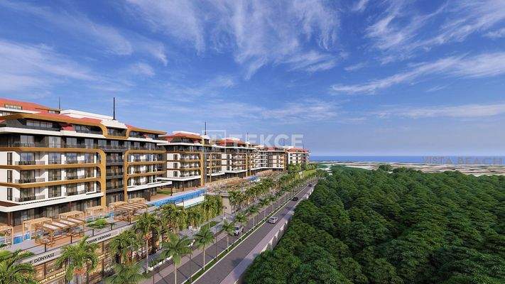 Properties with 5-Star Hotel Concept in Alanya Kestel