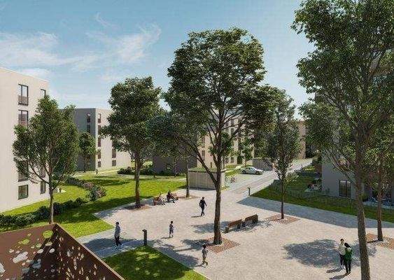 Quartiersplatz-Visualisierung