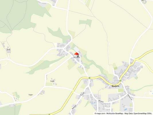 Geolyzer Kartenausschnitt