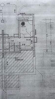 Grundriss Keller