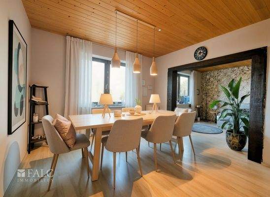 Esszimmer OG - Einrichtungsvorschlag