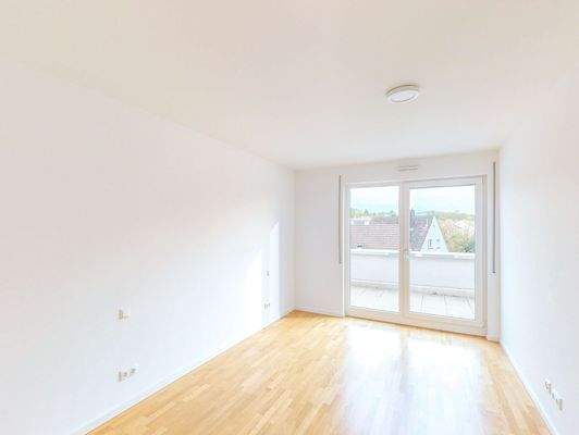 Schlafzimmer mit Terrassenzugang