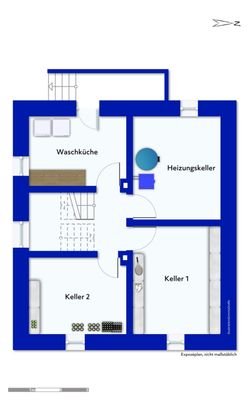 Grundriss Keller
