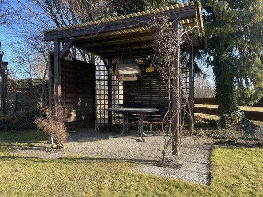 charmanter Kaffee-Platz