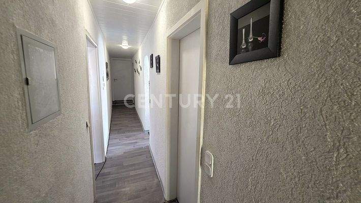 Flur der Wohnung im Dachgeschoss