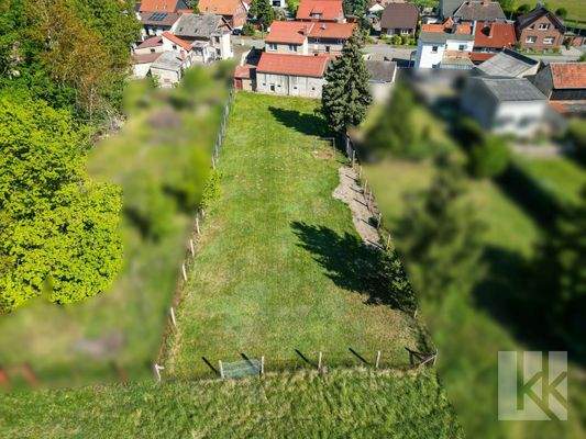 Drohnenaufnahme Garten