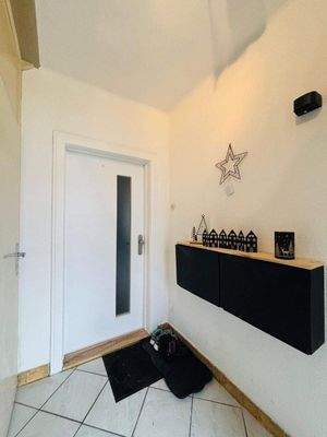 Zugang zur Wohnung im Erdgeschoss