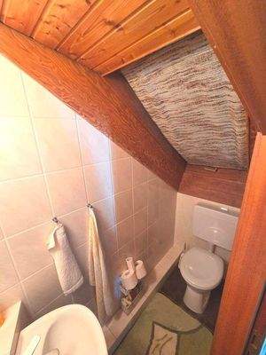 WC im Dachgeschoss