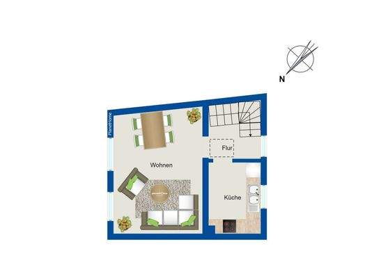 Grundriss Obergeschoss