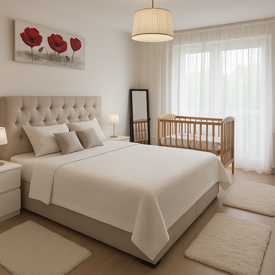 Visualisiertes Schlafzimmer