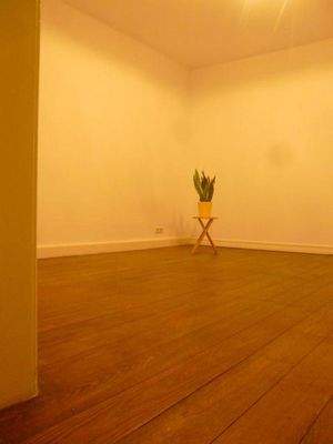 Schlafzimmer mit Dielenboden