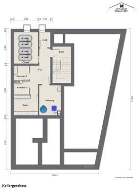 Grundriss Keller
