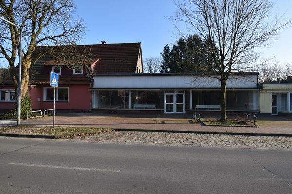 Große Schaufensterfront