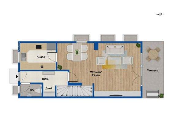 Grundriss Erdgeschoss