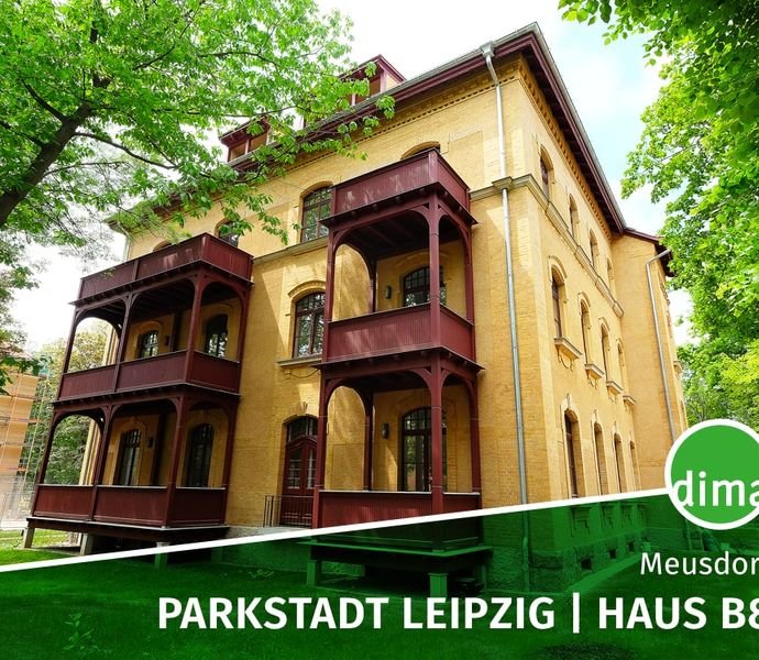 Zum Glücklichsein - Erstbezug der Parkstadt Leipzig, Süd-Loggia, Parkett, Stellplatz, Keller u.v.m.