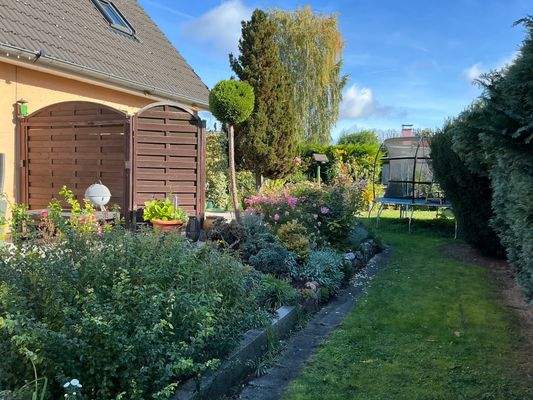 Platz für gärtnerische Gestaltung