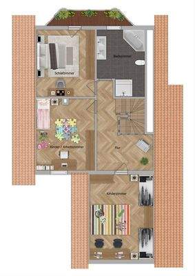 Grundriss Dachgeschoss