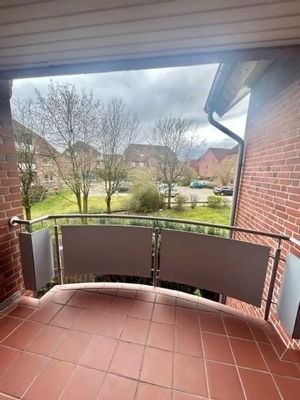 Der geräumige Balkon