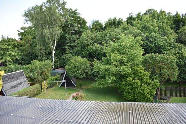 Ausblick vom Schlafzimmer