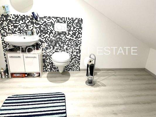 Badezimmer in der Galerie