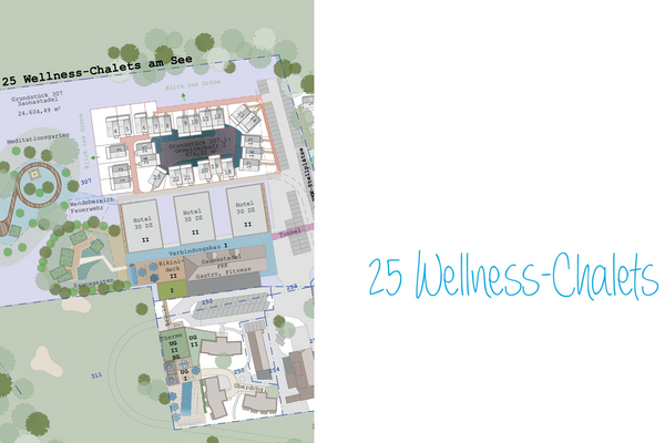 Wellness-Chalets am Wasser