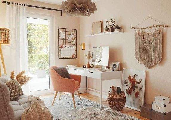 Homeoffice-Arbeitsecke