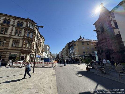 Kaiserstraße  Fußgängerzone 