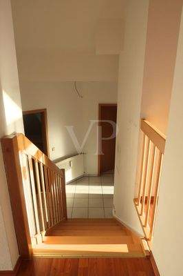 Treppe-Ansicht nach unten