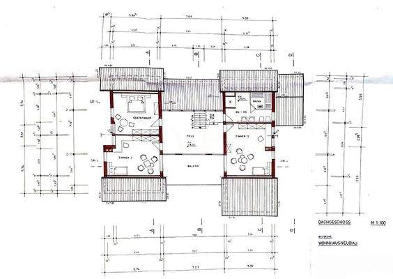 Grundriss Dachgeschoss