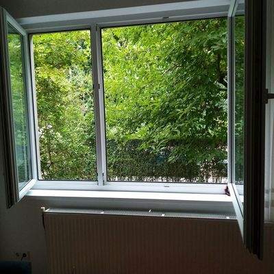 Ausblick aus dem Wohnzimmer