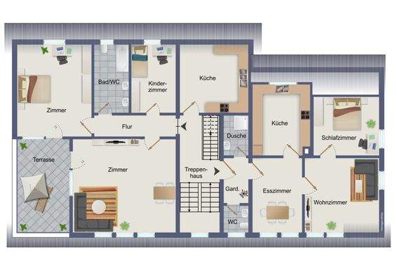 Grundriss Obergeschoss