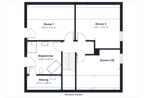 Alternativer Grundriss 2