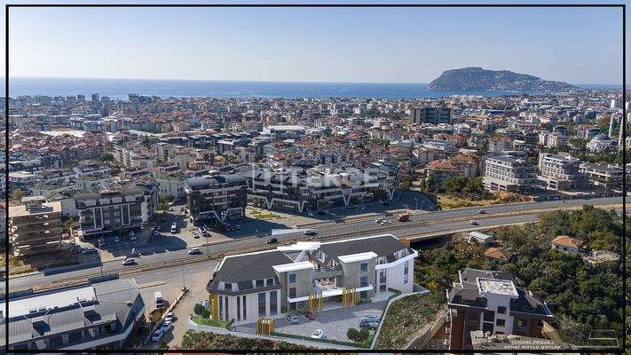 Commercial Properties in a Business Center in Alanya Antalya