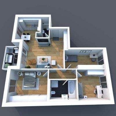 Windorfer Domizil - 2, 3 und 4. OG - 4 Zimmer