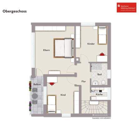 Grundriss Obergeschoss